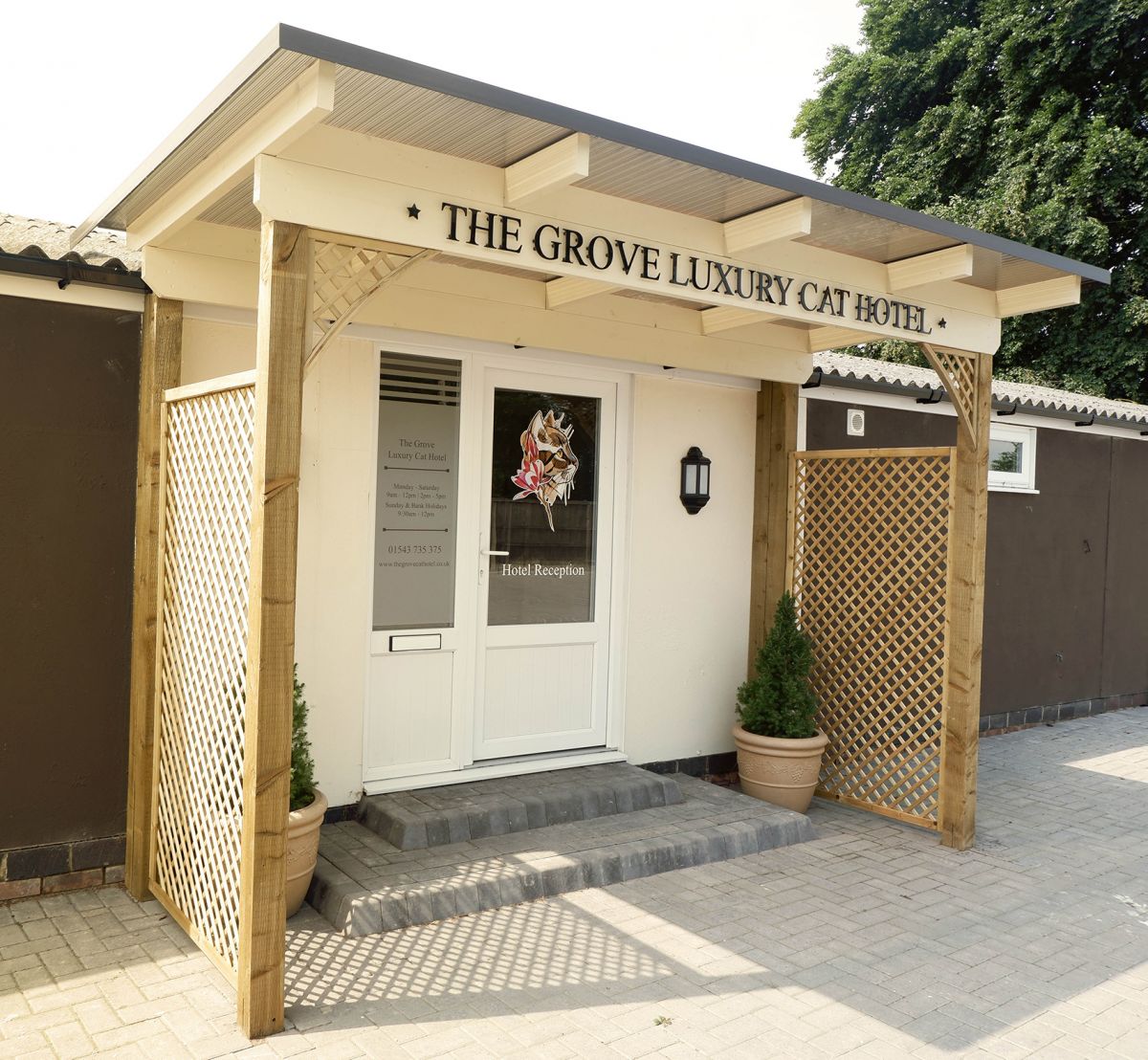 The grove luxury dog sales boarding